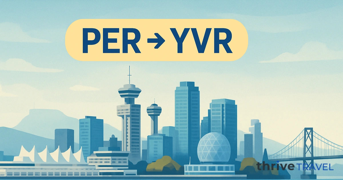 Perth to Vancouver