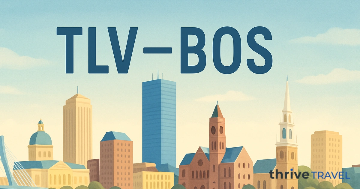Tel Aviv to Boston