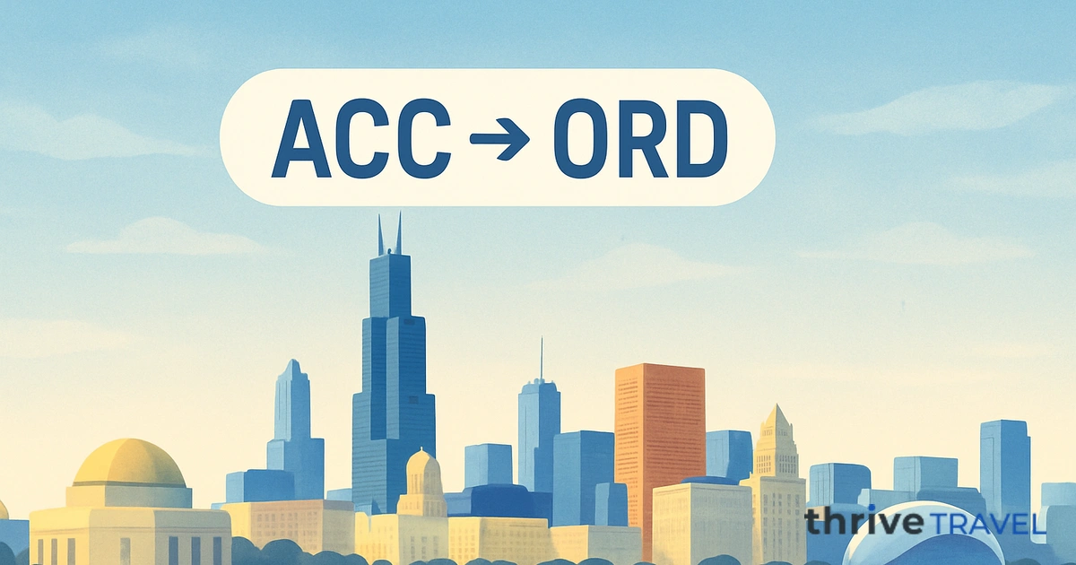 Accra to Chicago