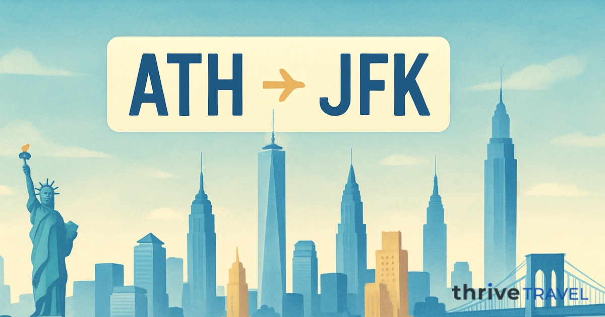 Athens to New York
