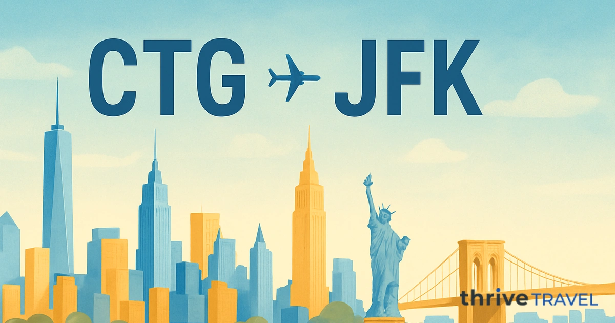 Cartagena to New York