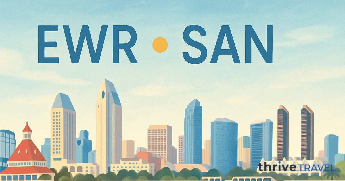 Newark to San Diego
