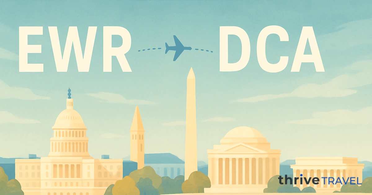 Newark to Washington
