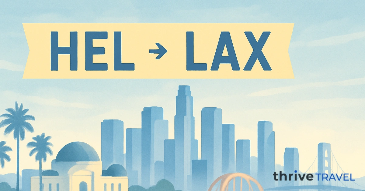 Helsinki to Los Angeles
