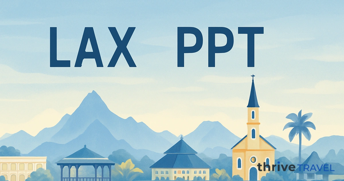 Los Angeles to Papeete
