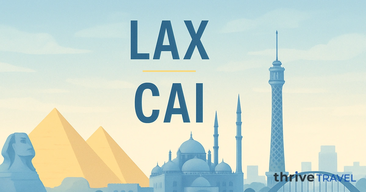 Los Angeles to Cairo