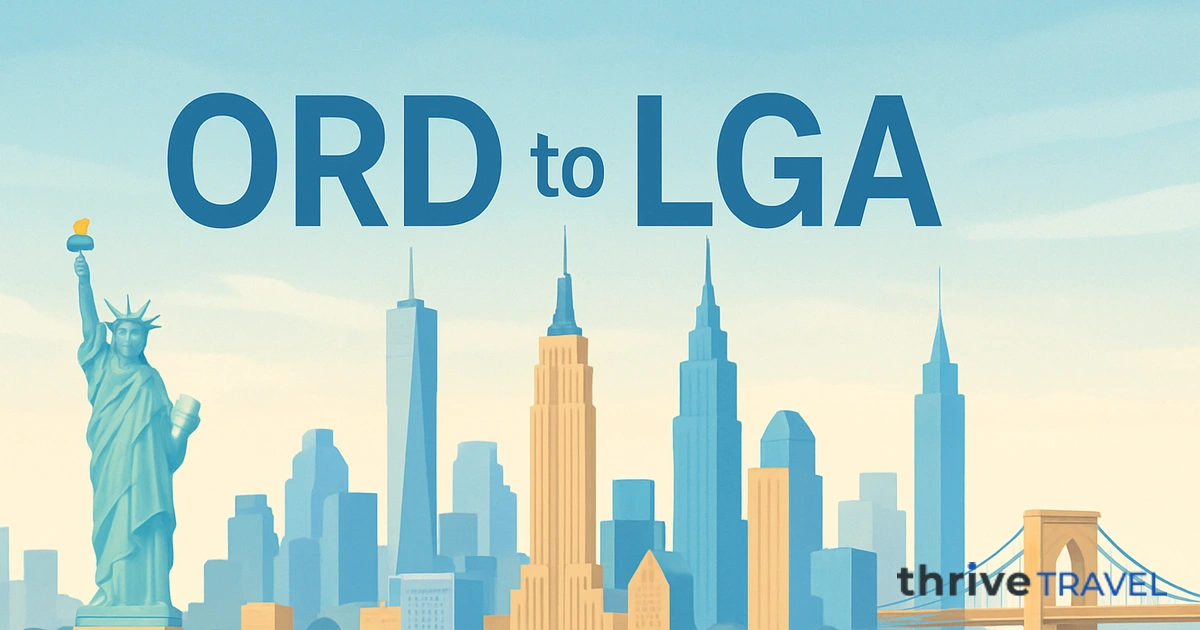 Chicago to New York