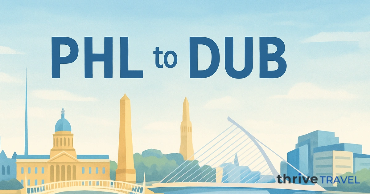 Philadelphia to Dublin