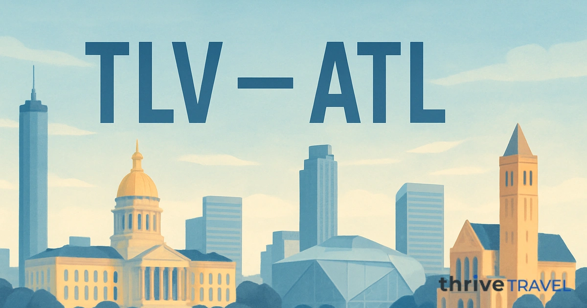 Tel Aviv to Atlanta