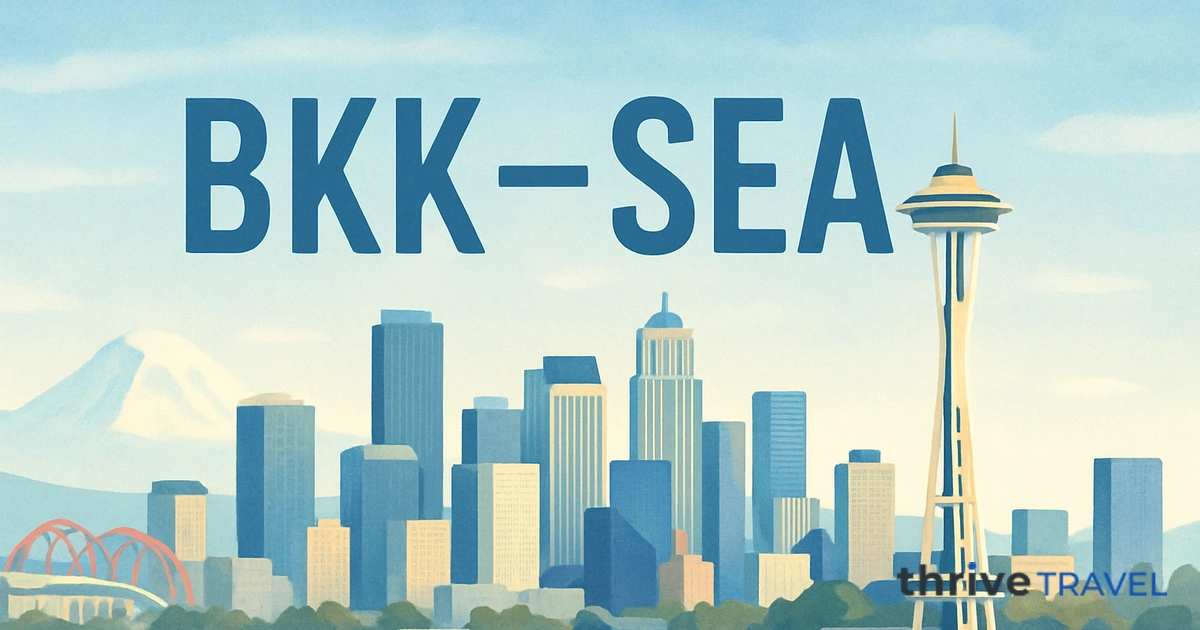 Bangkok to Seattle