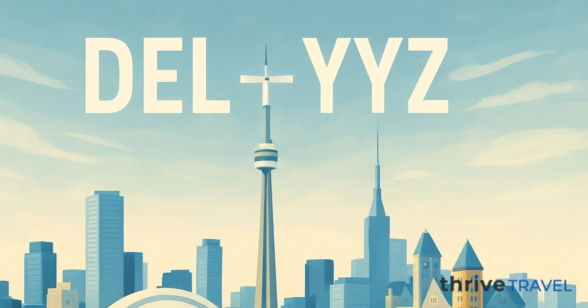 Delhi to Toronto