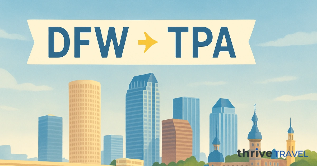 Dallas to Tampa