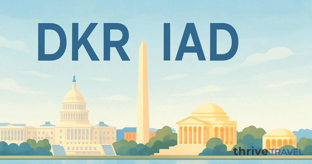 Dakar to Washington