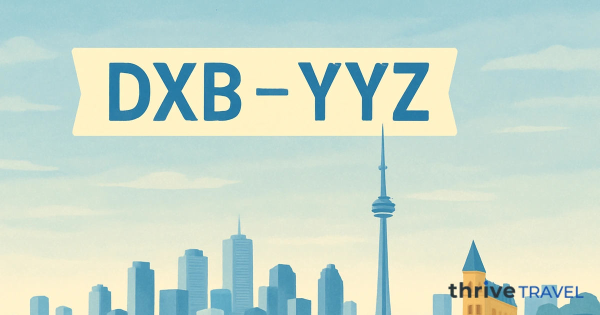 Dubai to Toronto