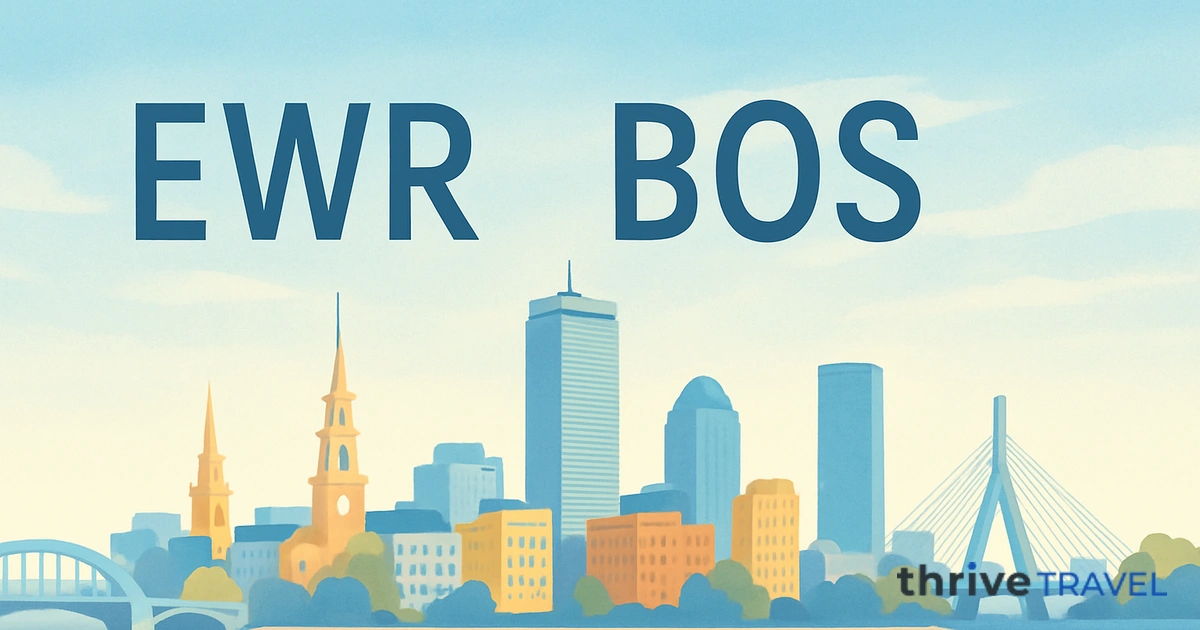 Newark to Boston