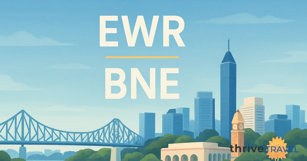 Newark to Brisbane