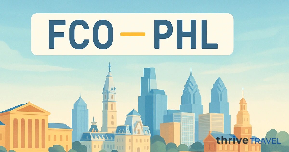 Rome to Philadelphia