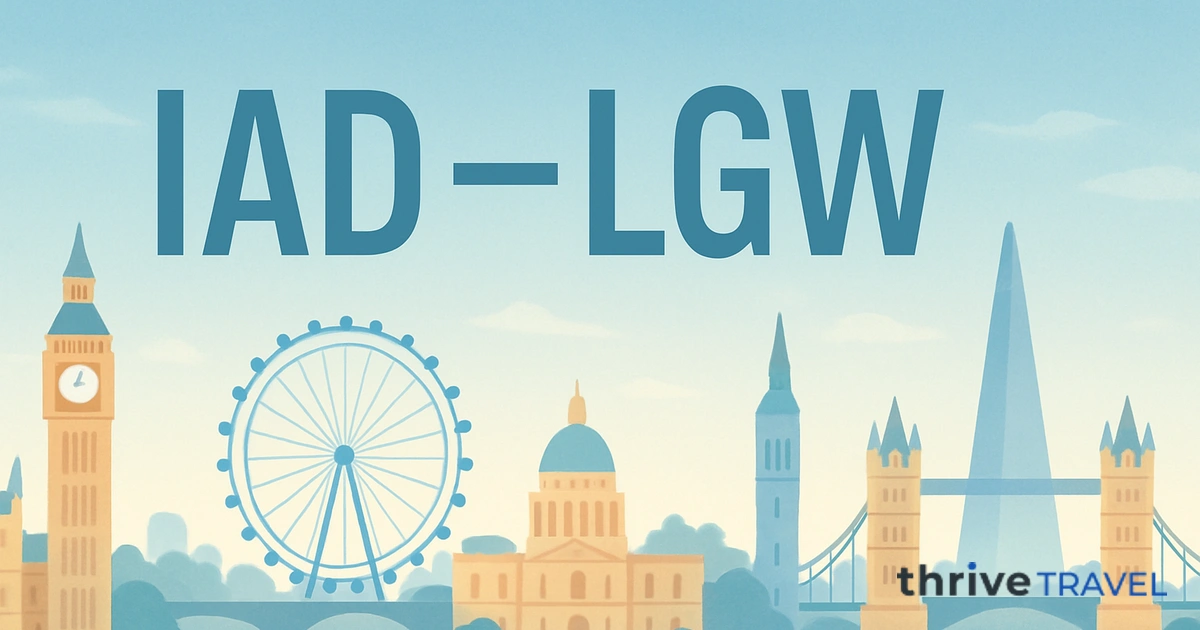 Washington to London