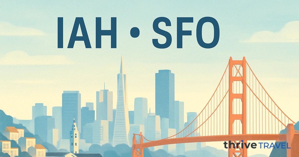 Houston to San Francisco