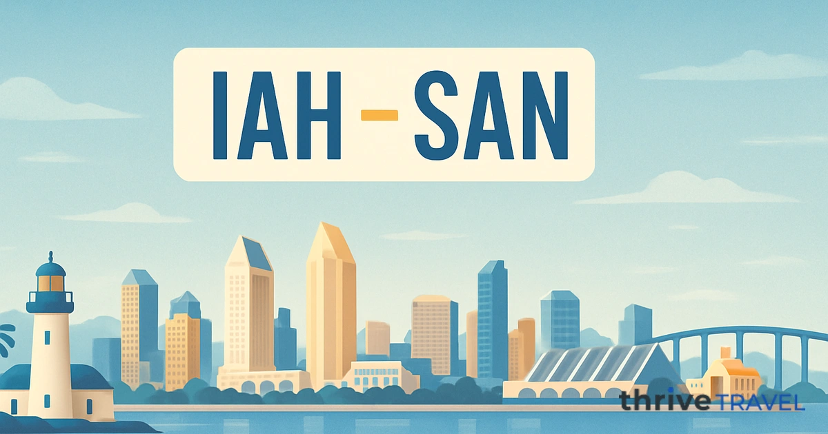 Houston to San Diego