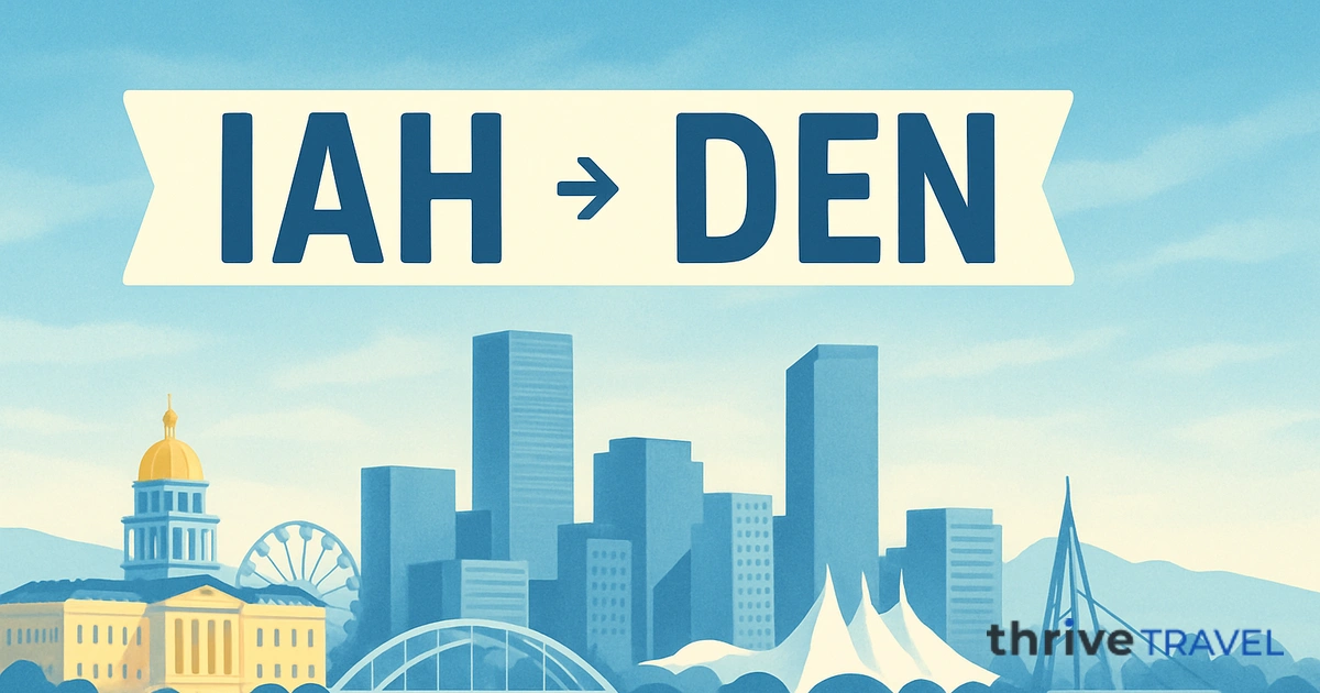 Houston to Denver