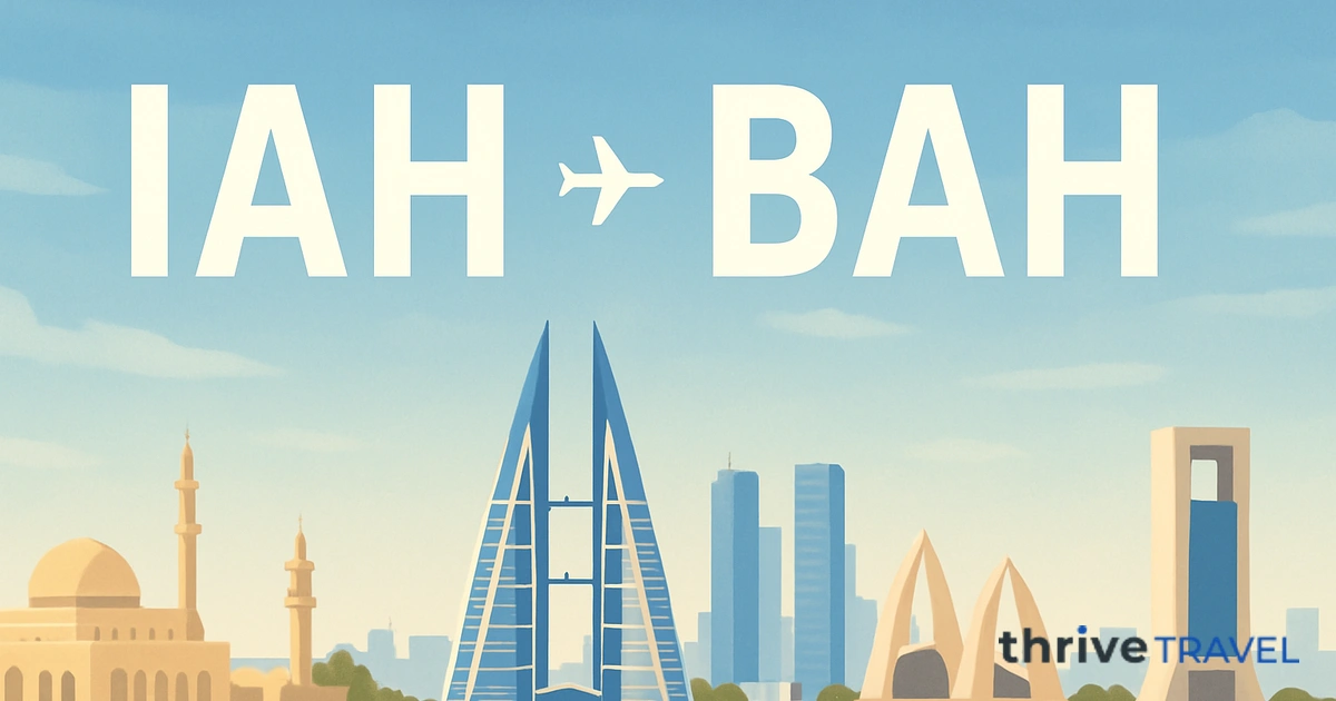 Houston to Bahrain