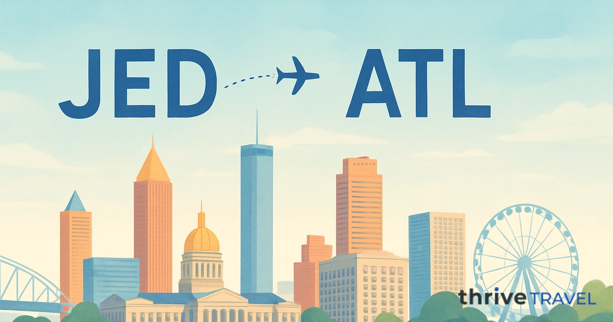Jeddah to Atlanta
