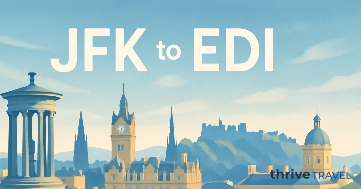 New York to Edinburgh