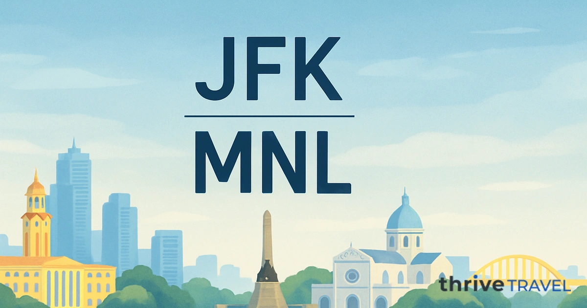 New York to Manila