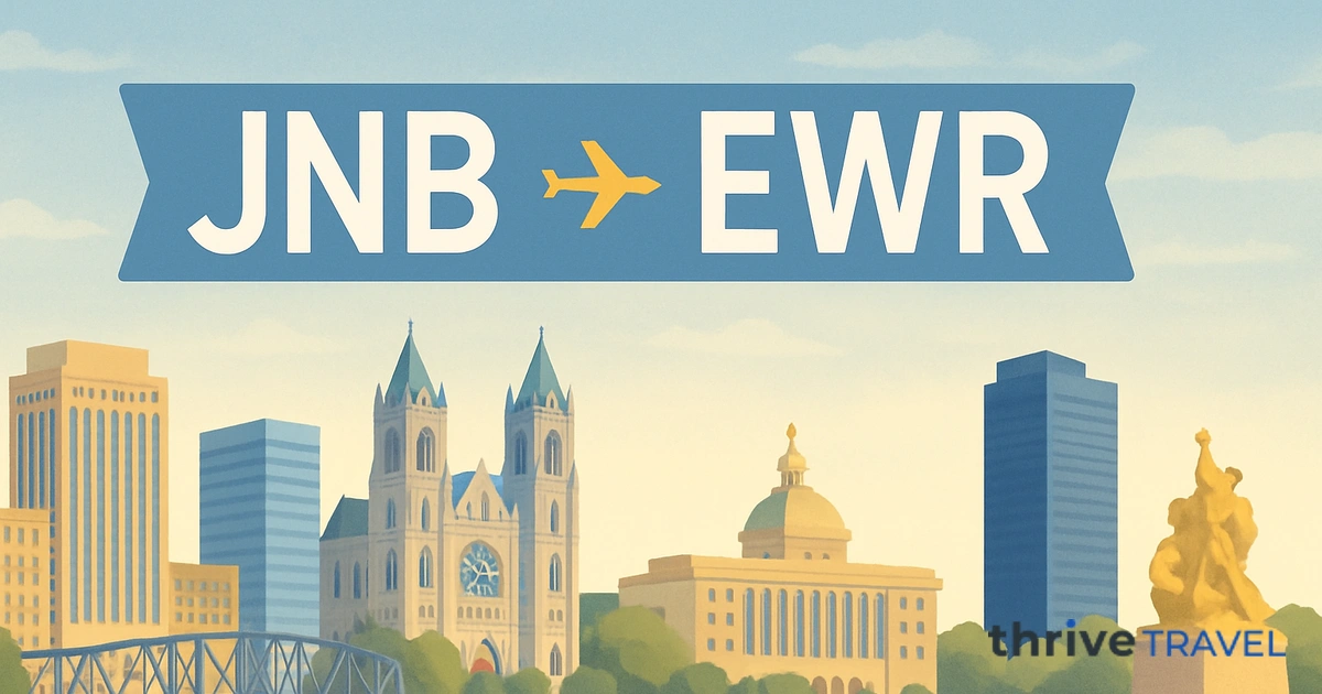 Johannesburg to Newark
