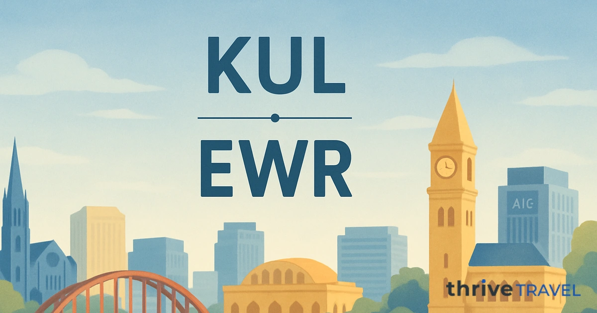 Kuala Lumpur to Newark