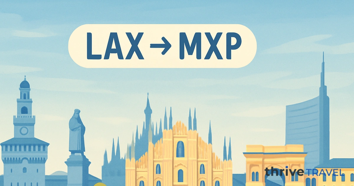 Los Angeles to Milan