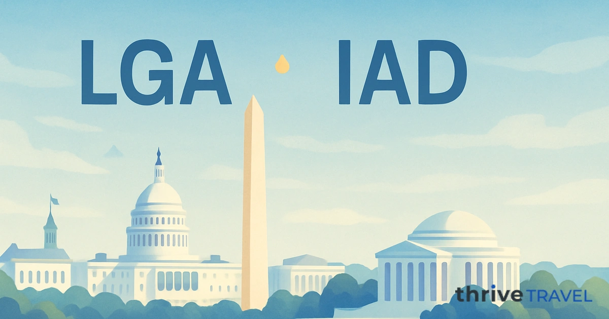 New York to Washington D.C.