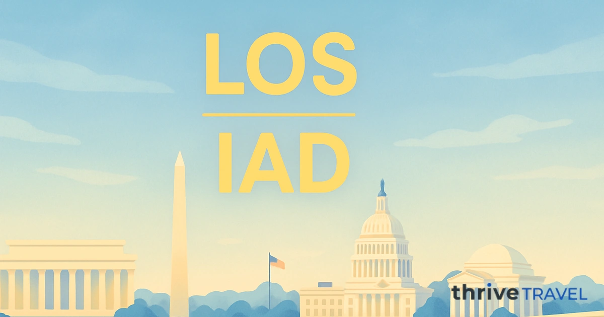 Lagos to Washington D.C.