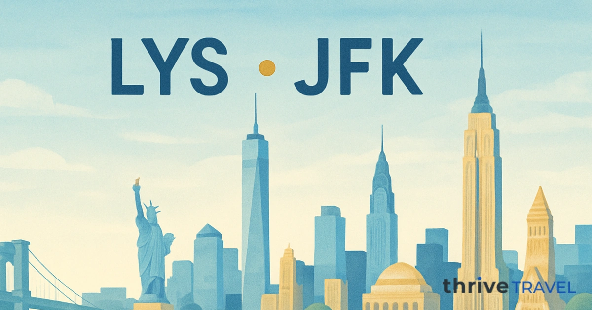 Lyon to New York