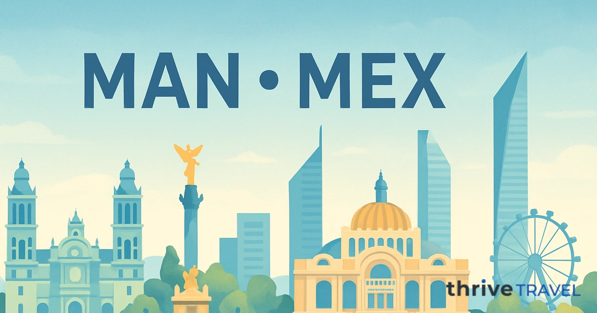 Manchester to Mexico City