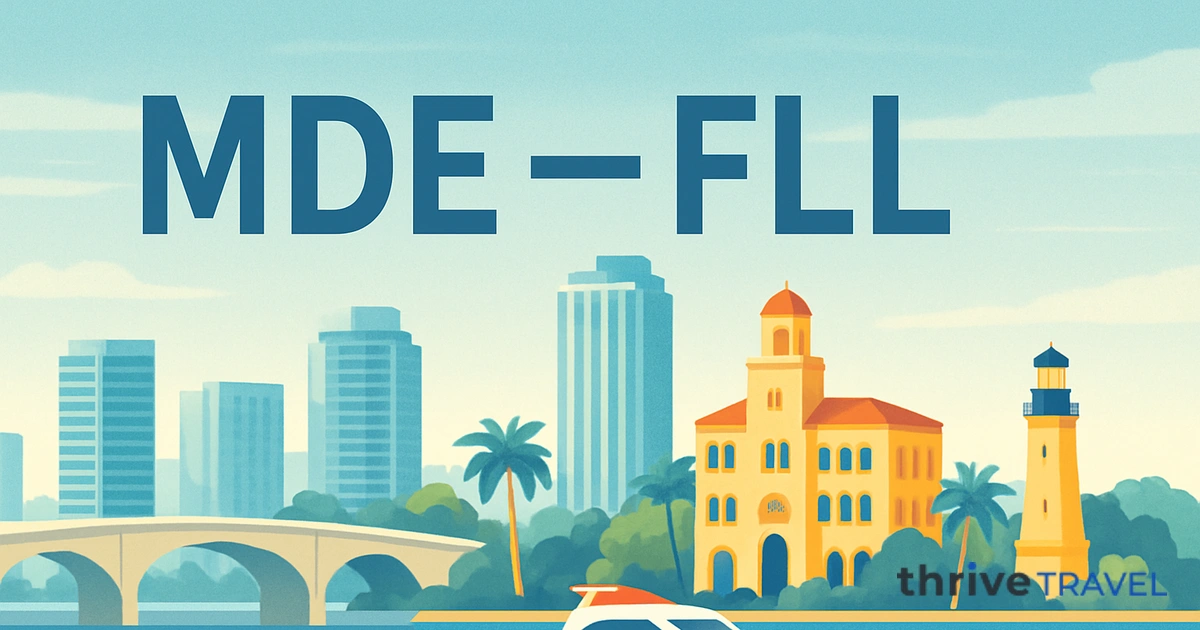 Medellín to Fort Lauderdale