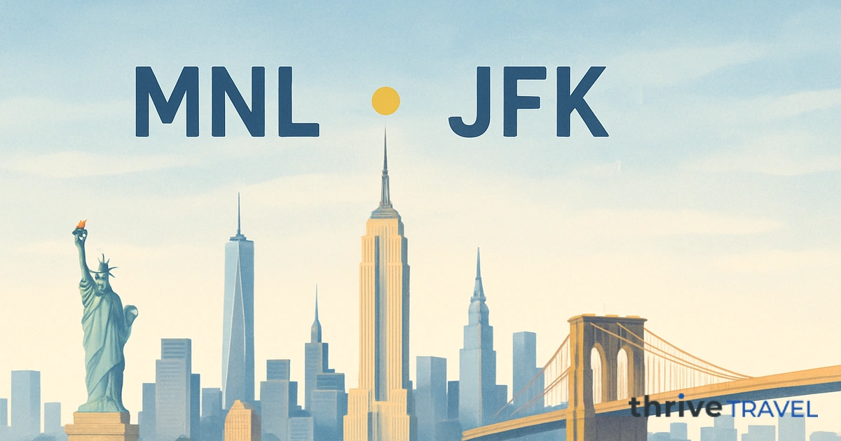 Manila to New York