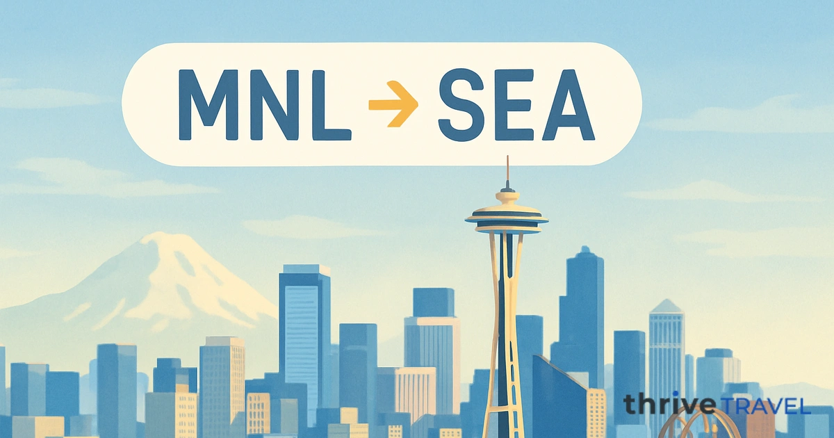 Manila to Seattle