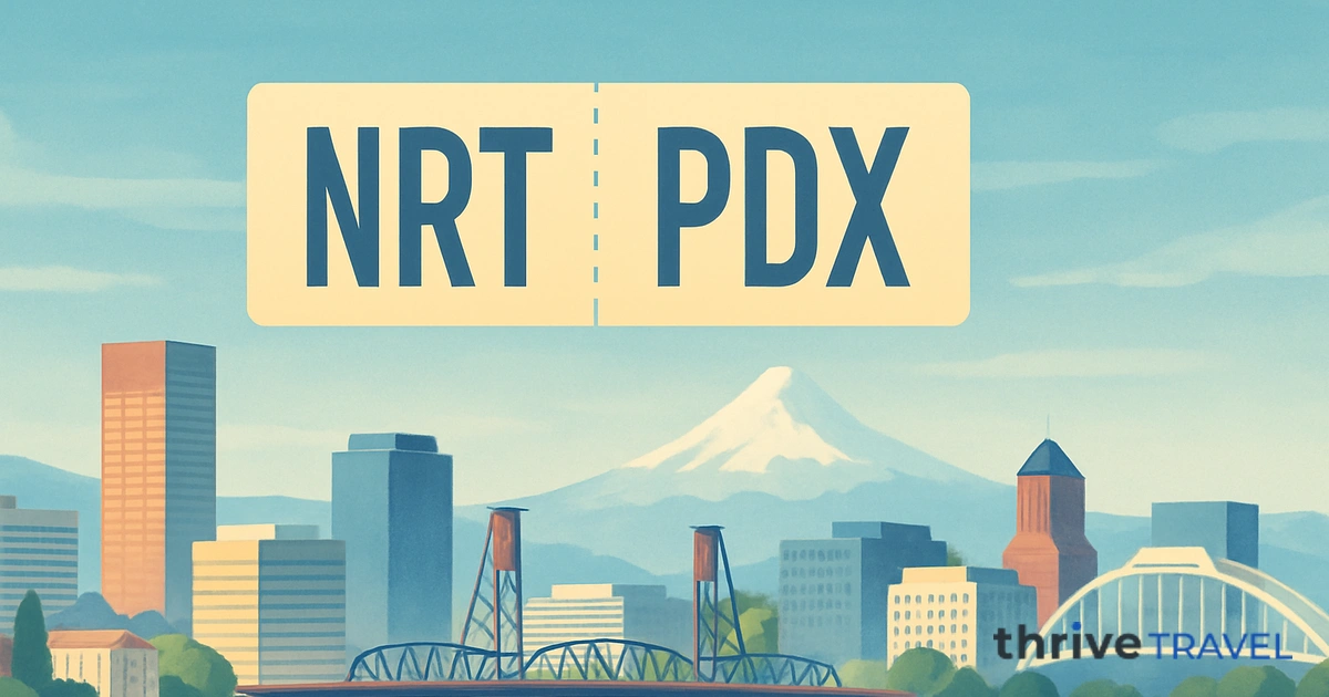 Tokyo to Portland
