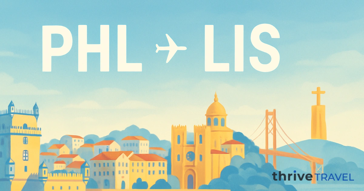 Philadelphia to Lisbon