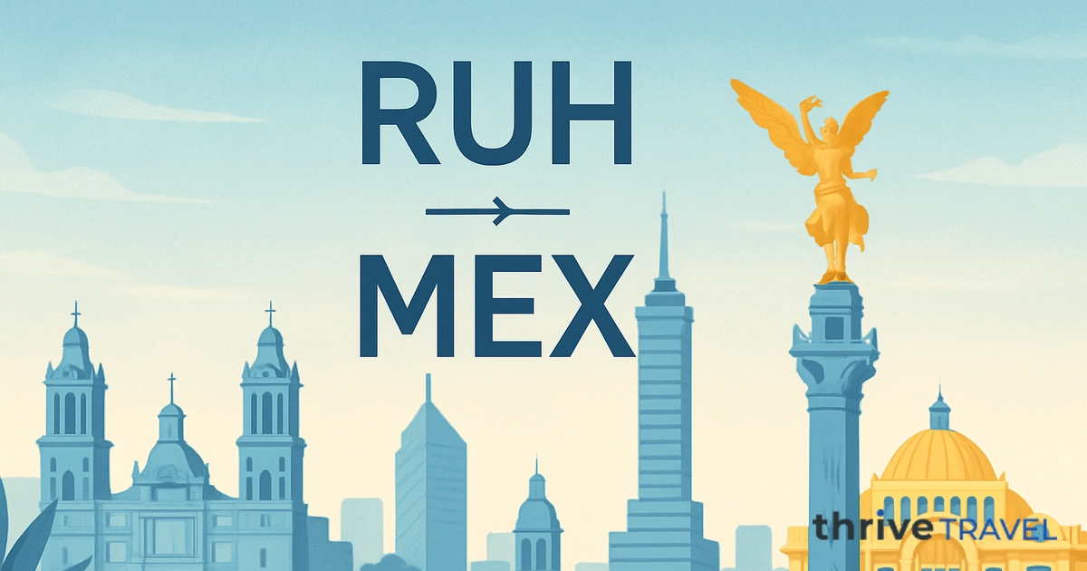 Riyadh to Mexico City