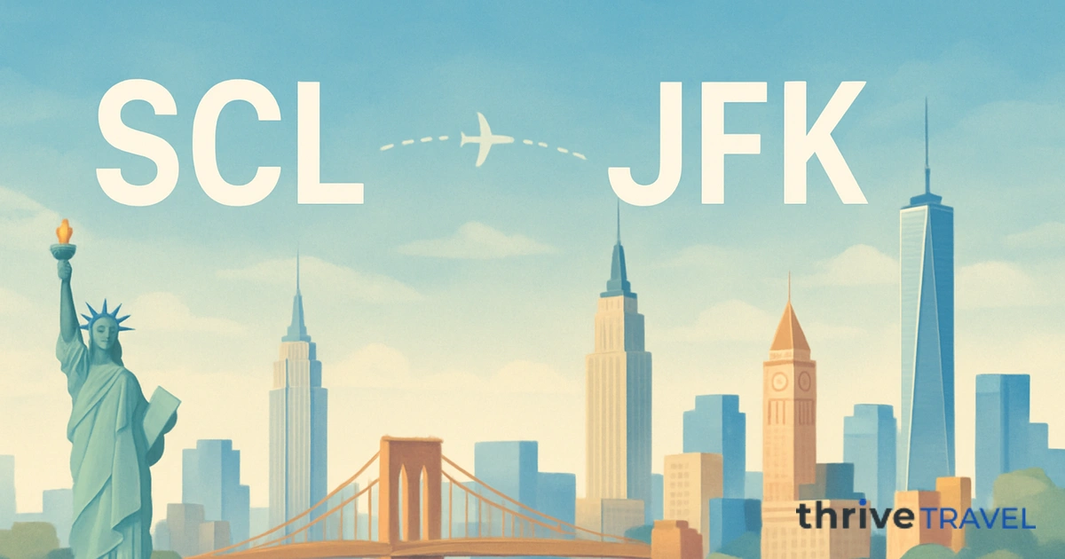Santiago to New York