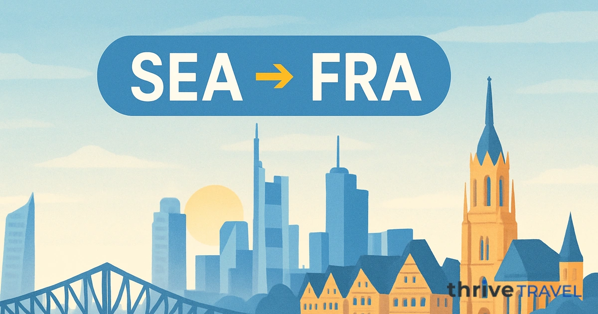 Seattle to Frankfurt