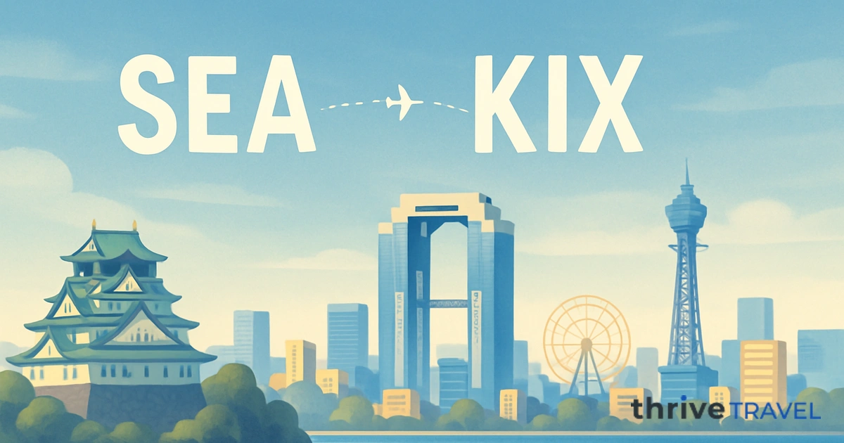Seattle to Osaka