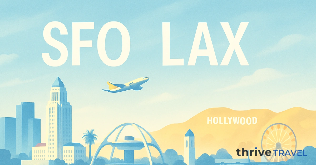 San Francisco to Los Angeles