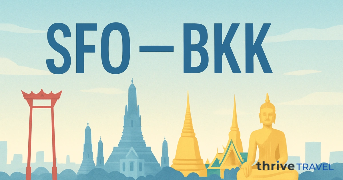 San Francisco to Bangkok