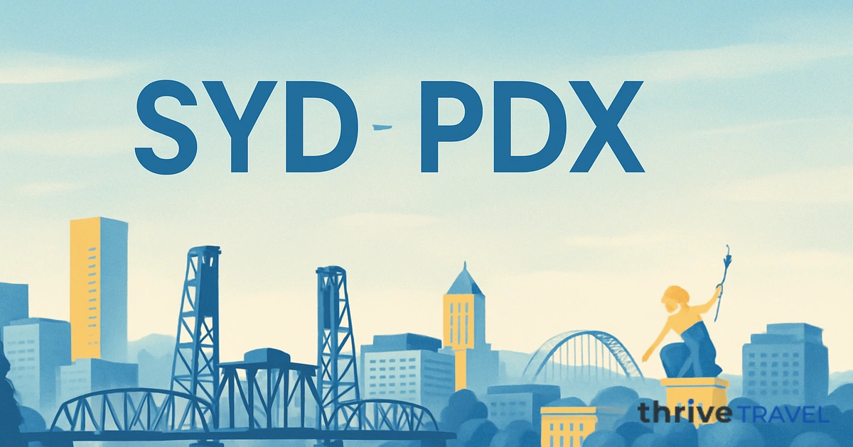 Sydney to Portland