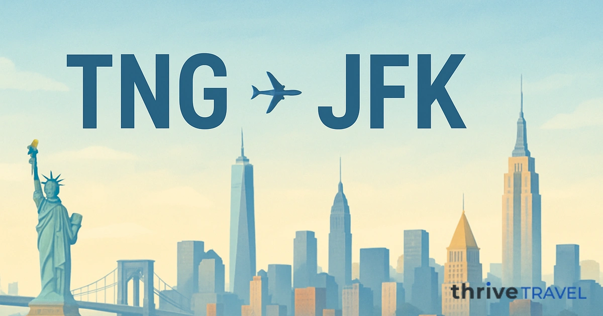 Tangier to New York