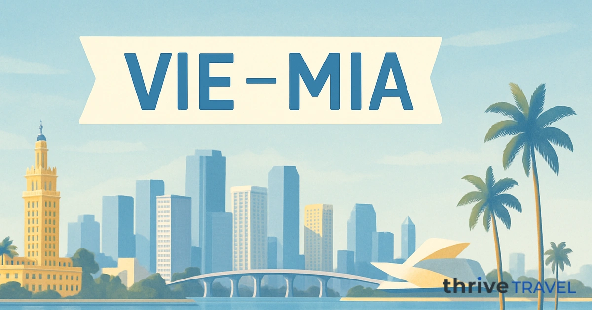 Vienna to Miami